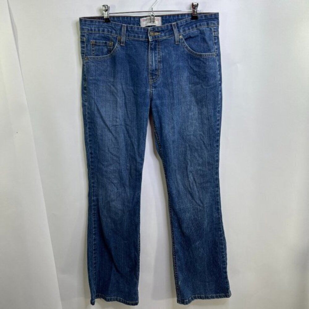 Levi Strauss Jeans 12‎ Misses Medium Low Rise Bootcut Blue Denim Medium Wash